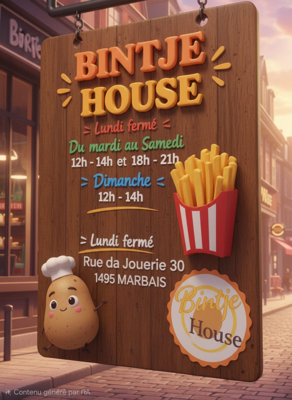 Bintje House - Friterie - 2