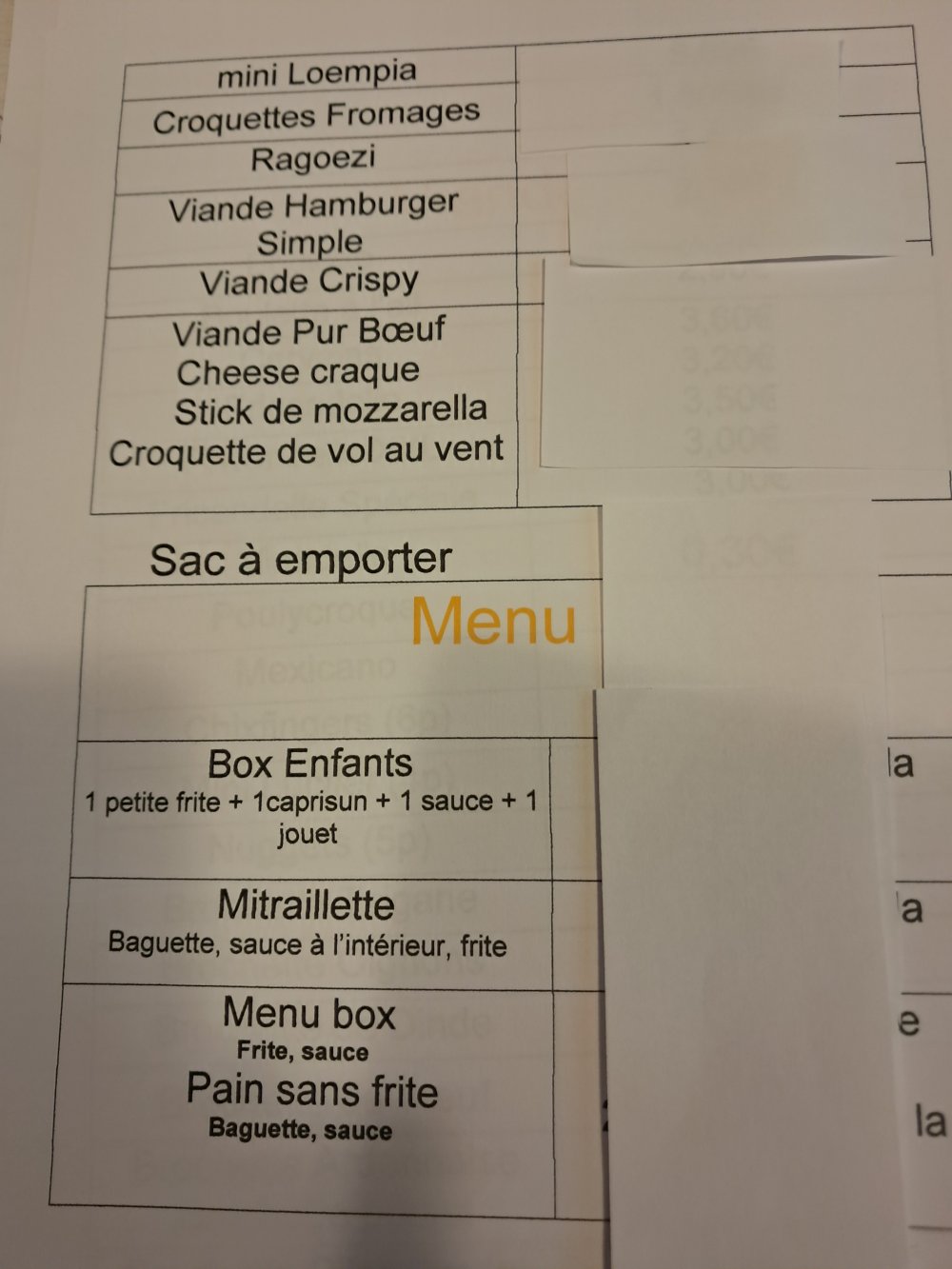 Image menu Bintje House - Friterie - 15