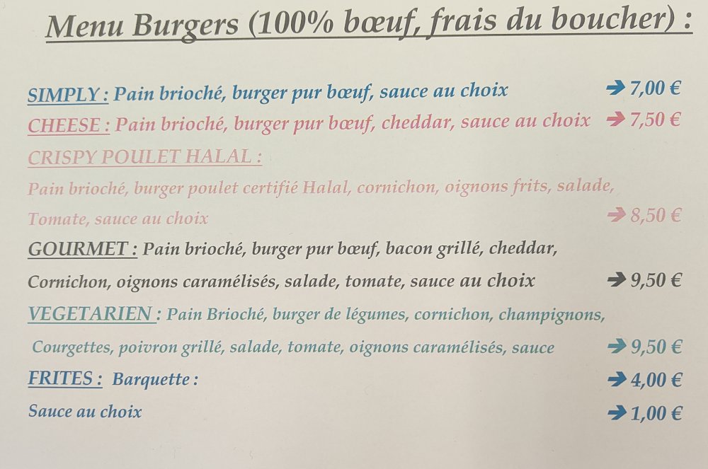 Image menu Coffee Burger Food truck - 2