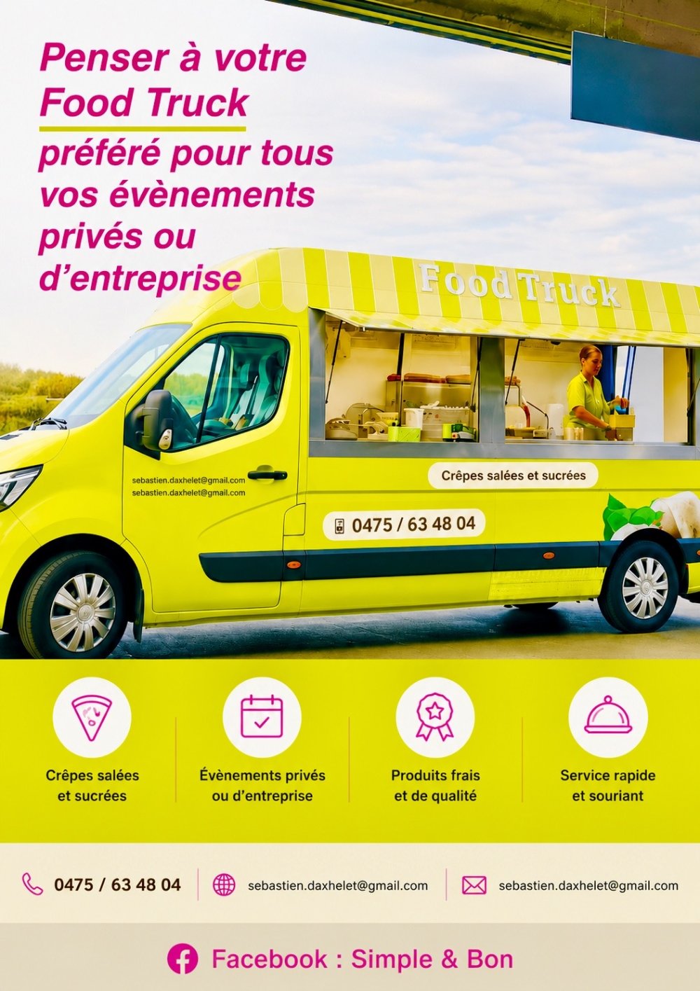 Photo de contact Simple & Bon